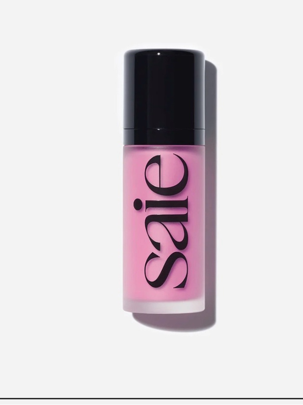 Saie Baby Blush Serum cool baby pink liquid blush